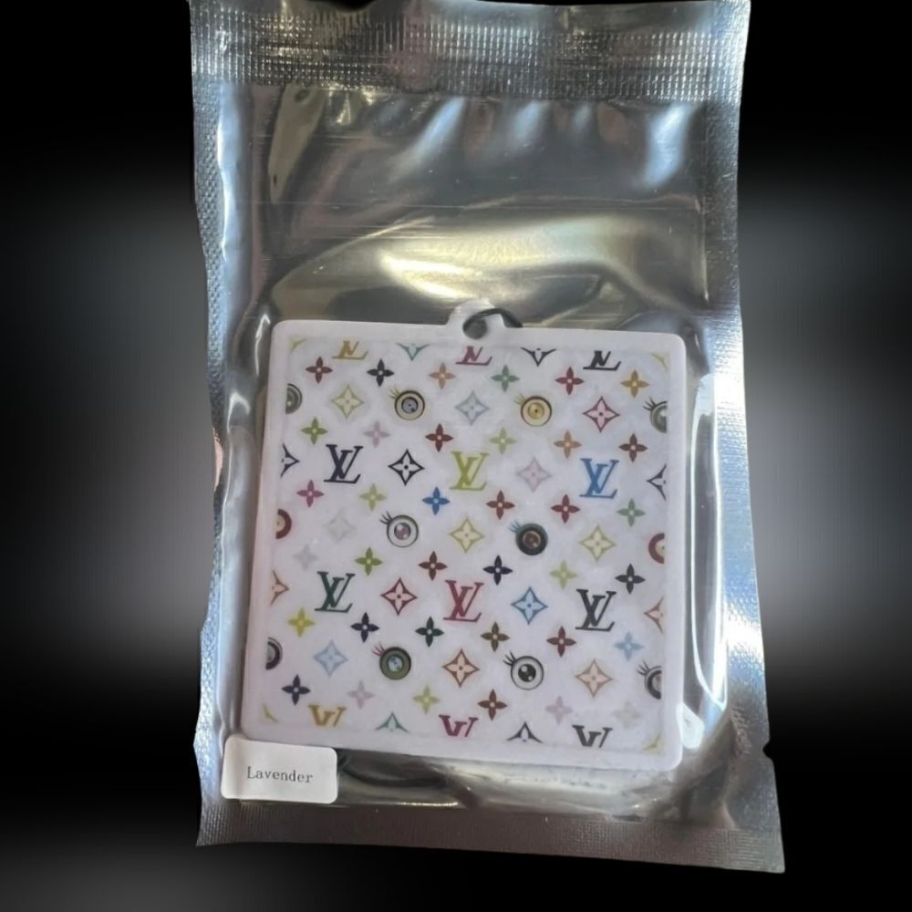 LV lavender scent car freshener
